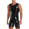 Men's Sexy Wetlook Slim-Fit Tank Top view 1