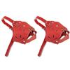 EPIGEIST 2-Pack Adjustable Leather Dog Muzzles, Size L view 1