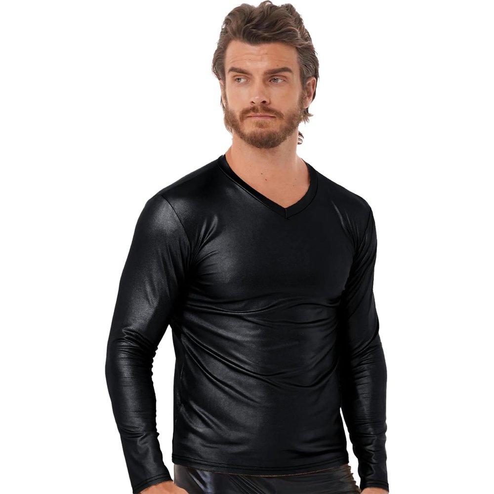Men's Sexy Wetlook Slim-Fit Tank Top