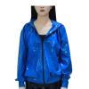 CHBYUOMLJIK 100% Latex Clothing, Latex Jacket, Casual Long-Sleeve Hooded Pullover, Customizable Size and Color, 0.4 mm, Women, 4XL view 2
