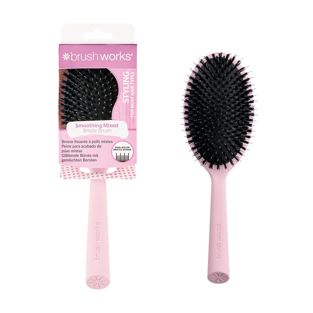 Brushworks Smoothing Mixed Bristle Hair Brush