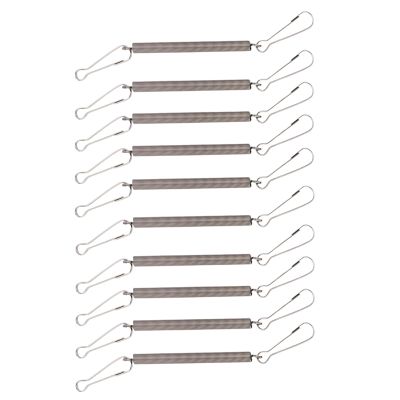 10-Pack Spring with 2 Clips for Small Animal Water Bottles