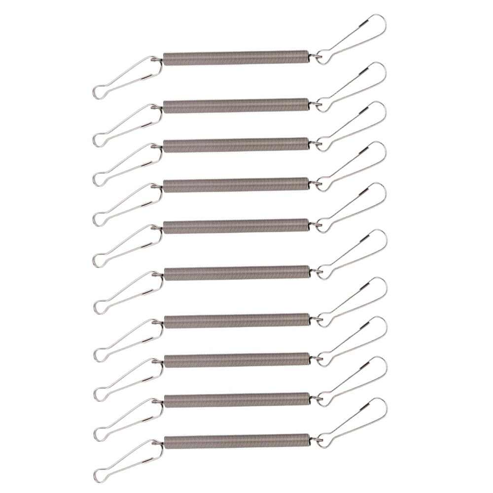 10-Pack Spring with 2 Clips for Small Animal Water Bottles