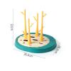 WOHPNLE 4-Tier Baby Bottle Drying Rack, Green view 2