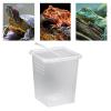JISADER Small Transparent Terrarium for Reptiles view 2