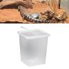 JISADER Small Transparent Terrarium for Reptiles view 3