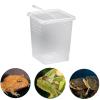 JISADER Small Transparent Terrarium for Reptiles view 4