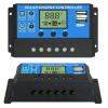 ZDETGU 12 V/24 V PWM Solar Charge Controller with LCD Display and USB Ports (C(30A)) view 3