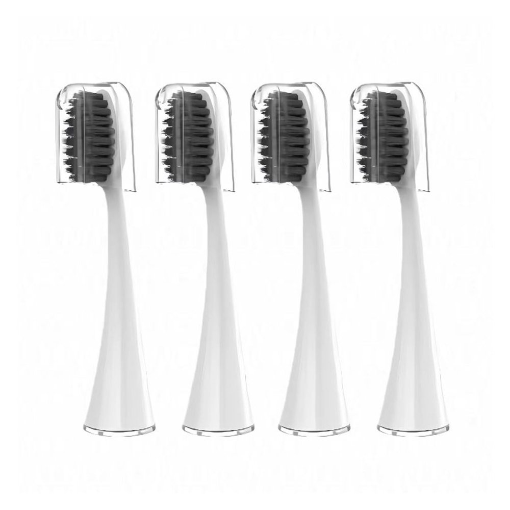 Replacement Brush Heads for Electric Toothbrushes, Compatible with Seago S9, S1, S6, S8, S21, S26, S28 (4 pcs)