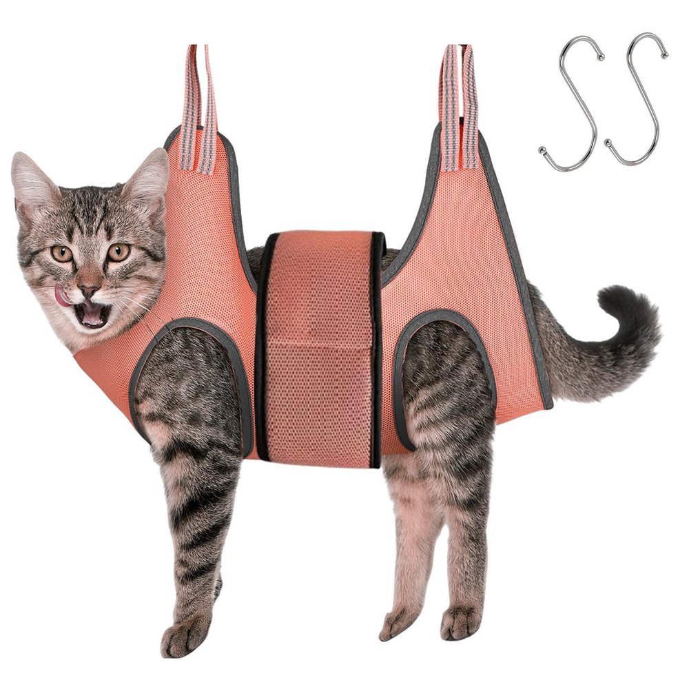 Cat Grooming Hammock for Safe Restraint