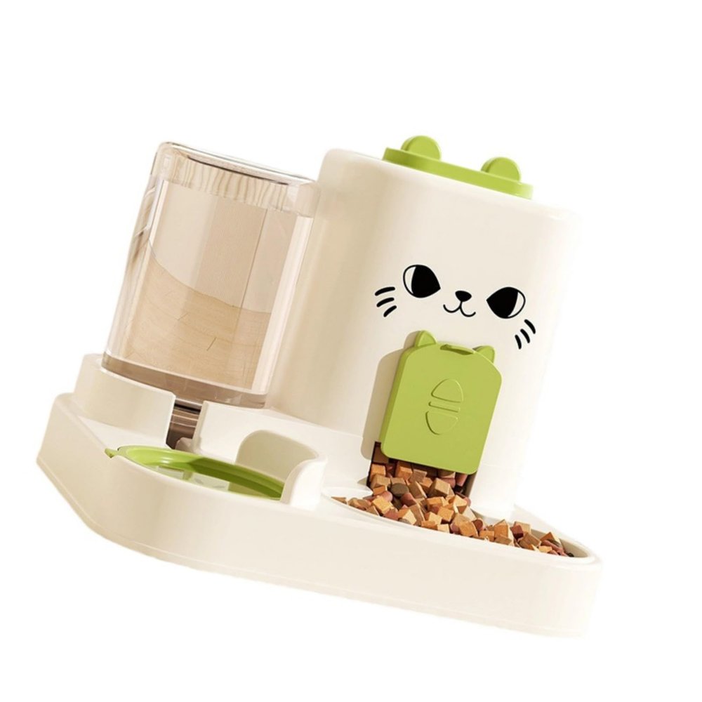 Limtula Elevated Pet Feeder with Automatic Water Dispenser