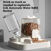 Limtula Elevated Pet Feeder with Automatic Water Dispenser view 4