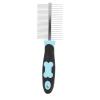 UPALDHOU Double-Sided Pet Comb for Dogs and Cats, 7.3 X 2 Inches (Blue) view 2