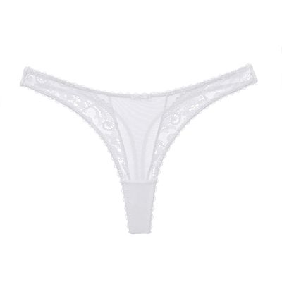 Women's Low-Rise String Thong, Soft Breathable Stretch Underwear