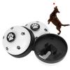 UPALDHOU Stainless Steel Pet Training Bell Set, Clear and Durable, Dog and Cat Dinner Bells, 3-Piece Interactive Training Toys (White) view 2