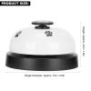 UPALDHOU Stainless Steel Pet Training Bell Set, Clear and Durable, Dog and Cat Dinner Bells, 3-Piece Interactive Training Toys (White) view 3