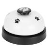 UPALDHOU Stainless Steel Pet Training Bell Set, Clear and Durable, Dog and Cat Dinner Bells, 3-Piece Interactive Training Toys (White) view 4