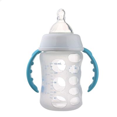 AlpenLife Basics Bottle Sleeve, Silicone Protective Sleeve for Home and Travel, Soft Anti-Drop Design, Stylish (White)