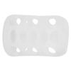 AlpenLife Basics Bottle Sleeve, Silicone Protective Sleeve for Home and Travel, Soft Anti-Drop Design, Stylish (White) view 3