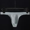Men's Thong Briefs with Bulge-Enhancing Pouch, Sheer and Breathable view 3