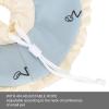 UPALDHOU Elizabeth Circle Guinea Pig & Rabbit Recovery Collar, Adjustable Wound-Protection Collar, Polyester + Sponge view 3