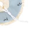 UPALDHOU Elizabeth Circle Guinea Pig & Rabbit Recovery Collar, Adjustable Wound-Protection Collar, Polyester + Sponge view 4