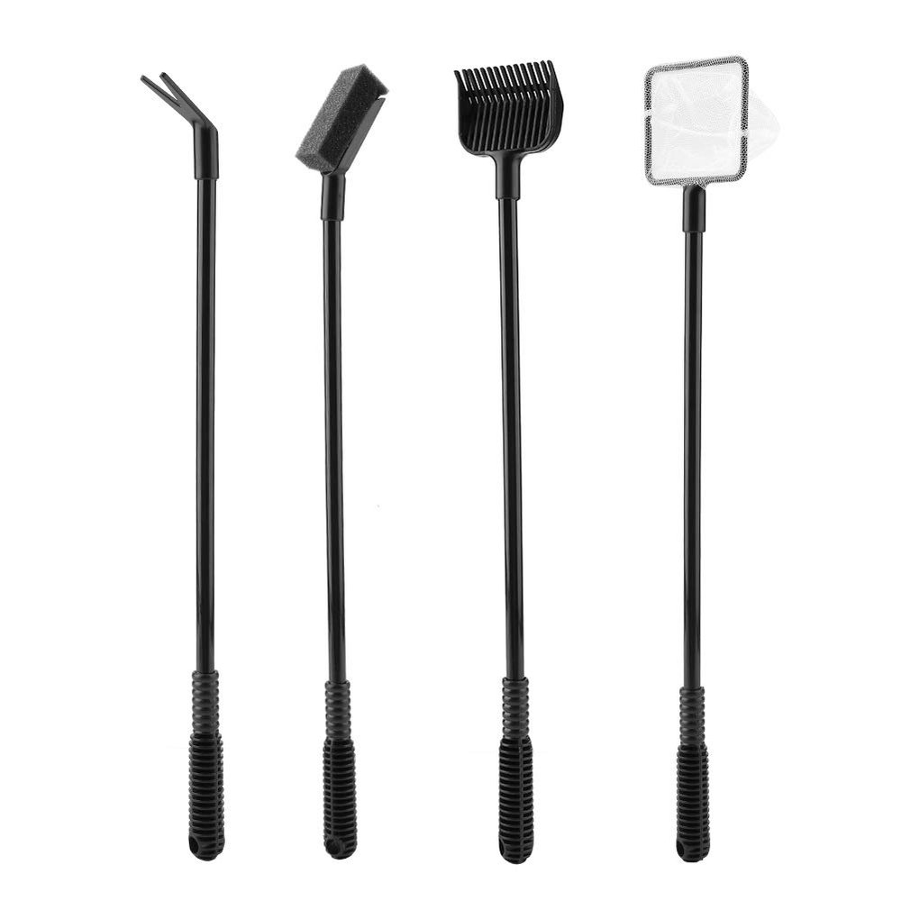 UPALDHOU 4-in-1 Aquarium Cleaning Tool Set