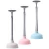 3-Piece Toilet Plunger Set with Strong Suction for Bathrooms and Hotels view 1