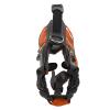 UPALDHOU Durable Dog Harness with Saddlebag, Reflective Strips, Breathable, Comfortable Design for Hiking Dogs Weighing 39.7–61.7 lb (ORANGE) view 3