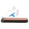 Dpofirs Aquarium Air Diffuser, Metal Air Stone Disc Bubble Diffuser for Aquariums and Hydroponics (Black) view 1