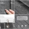 Dustproof Sliding Cabinet Curtain, 90 x 130 cm view 4