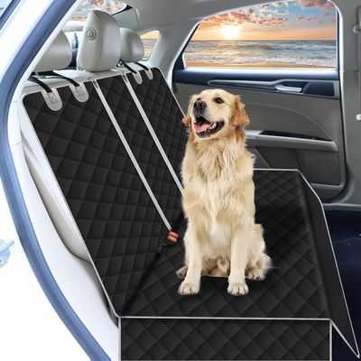 VAPORVERSE Dog Car Seat Cover for KIA Sportage R 2011–2015, Rear Seat Cover with Side Protection and Viewing Window
