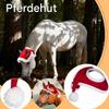 Christmas Horse Hat with Festive Details view 3