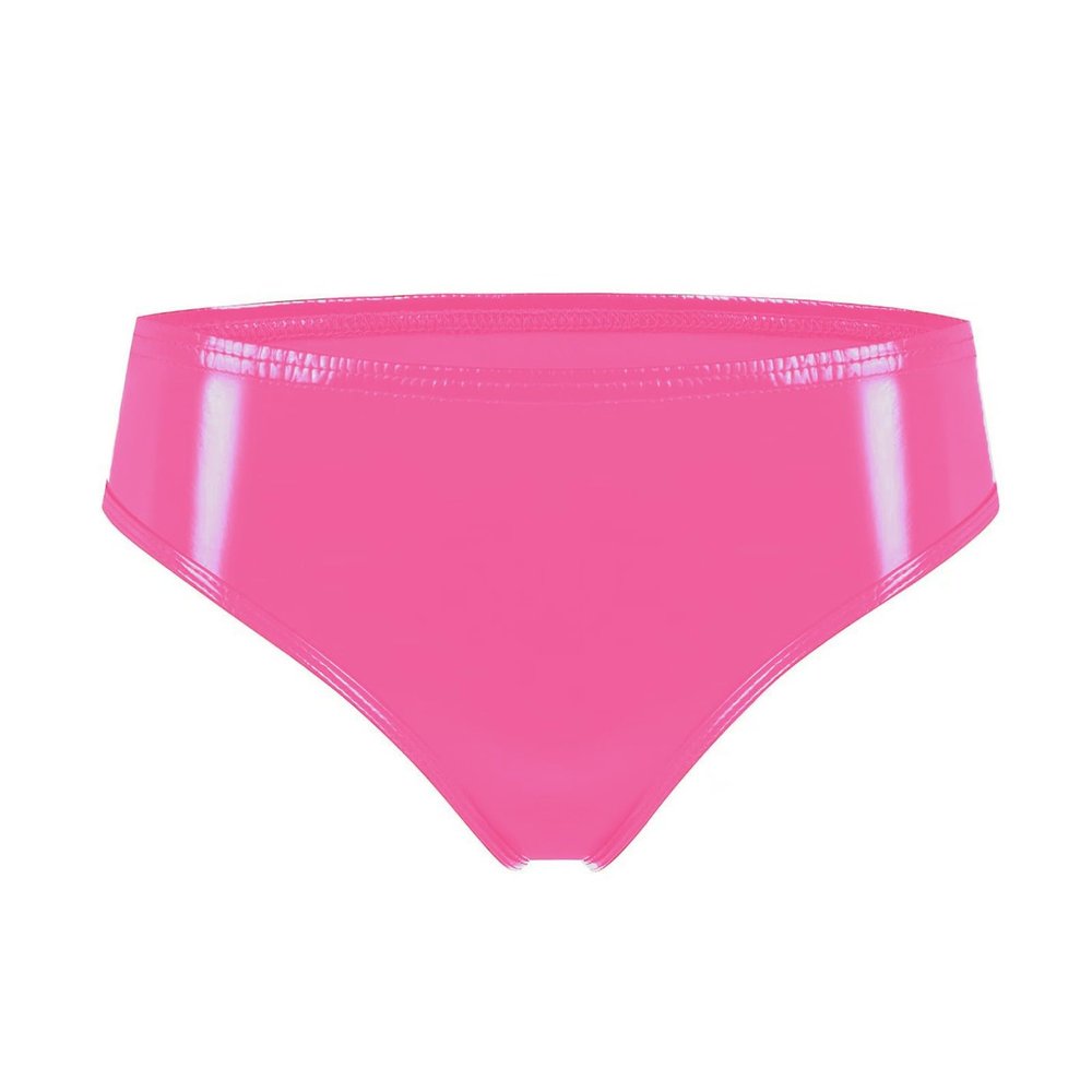 Women's High-Cut Metallic Briefs, XXXL