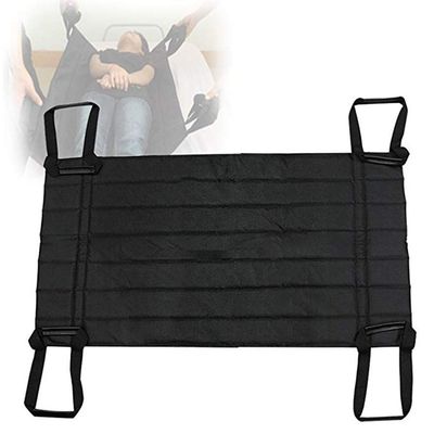 Patient Lift Sling with Toileting Opening, Breathable Mesh Full-Body Transfer Sling for Seniors, 230 kg Capacity