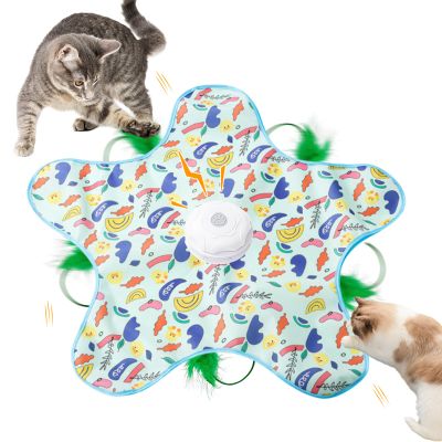 Interactive Cat Toy with Motion Activation