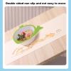 FTVOGUE Baby Silicone Placemat, Large Portable Heat-Resistant Placemat with Printed Design for Toddler Meals, Non-Slip Matte Underside view 4