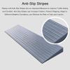 Rubber Door Threshold Ramp, Gray, 80 x 18 x 3 cm view 4