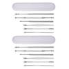 ELAYARD 2-Piece Medical Stainless Steel Ear Spoon Earwax Remover Set, Rust-Resistant, Non-Slip, for Adults and Children, with Storage Box view 1