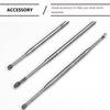 ELAYARD 2-Piece Medical Stainless Steel Ear Spoon Earwax Remover Set, Rust-Resistant, Non-Slip, for Adults and Children, with Storage Box view 2