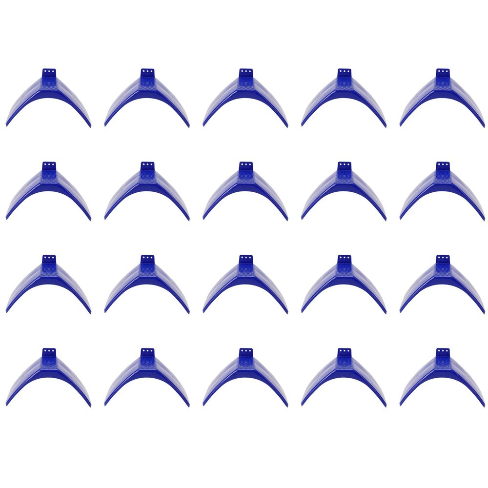 Bird Perch Shelves, Sturdy Plastic, 20 Pieces, 20 cm