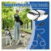 Double Dog Leash with Wavy Pattern, Anti-Tangle, Detachable, Green, 2 Heads view 2
