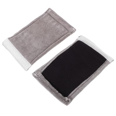 ORFOFE 2-Piece Velvet Crutch Pads for Walking Sticks and Forearm Crutches