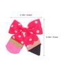 GALPADA 2 Pairs Hair Bow Clips, Non-Slip Grosgrain Ribbon Hair Barrettes, Fully Lined Clips for Toddlers, Cute Girls' Hair Accessories view 2