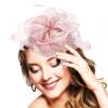 MUSISALY Elegant Fascinator Headband for Women, Nude Pink view 1