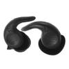 GARVALON Silicone Noise-Reducing Earplugs with Storage Case, Black view 1