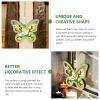 Veemoon Wooden Butterfly Hanging Decoration, 11.5 x 1.3 x 9.2 cm view 3