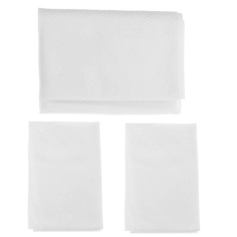 NUOBESTY Disposable Bath Towels, White, Absorbent, 3-Pack