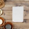 NUOBESTY Disposable Bath Towels, White, Absorbent, 3-Pack view 3