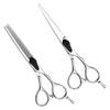 SEWACC Professional Hairdressing Scissors, 2-Piece Set, 14 cm view 1